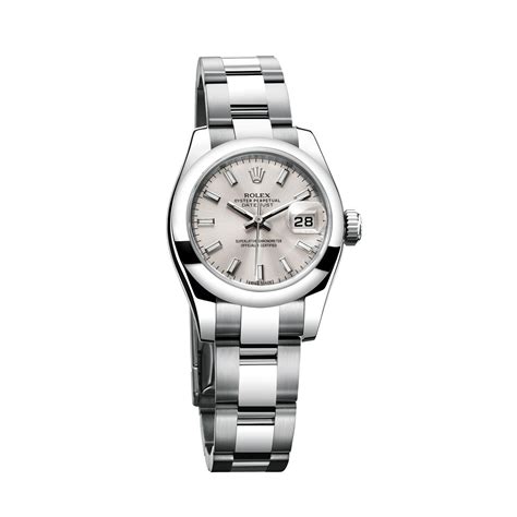 rolex lady datejust oyster steel